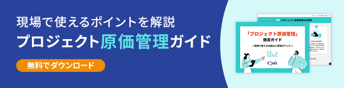 現場で使えるポイントを解説プロジェクト原価管理ガイド